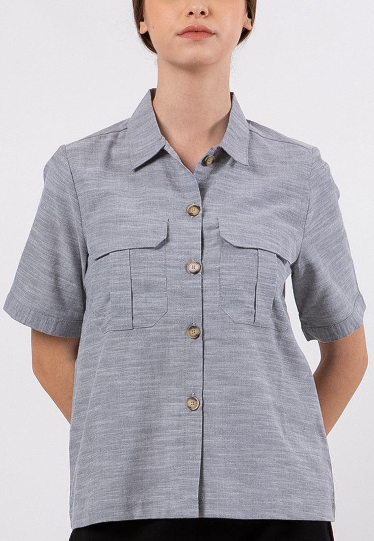 Utility Pocket short Sleeve Shirt