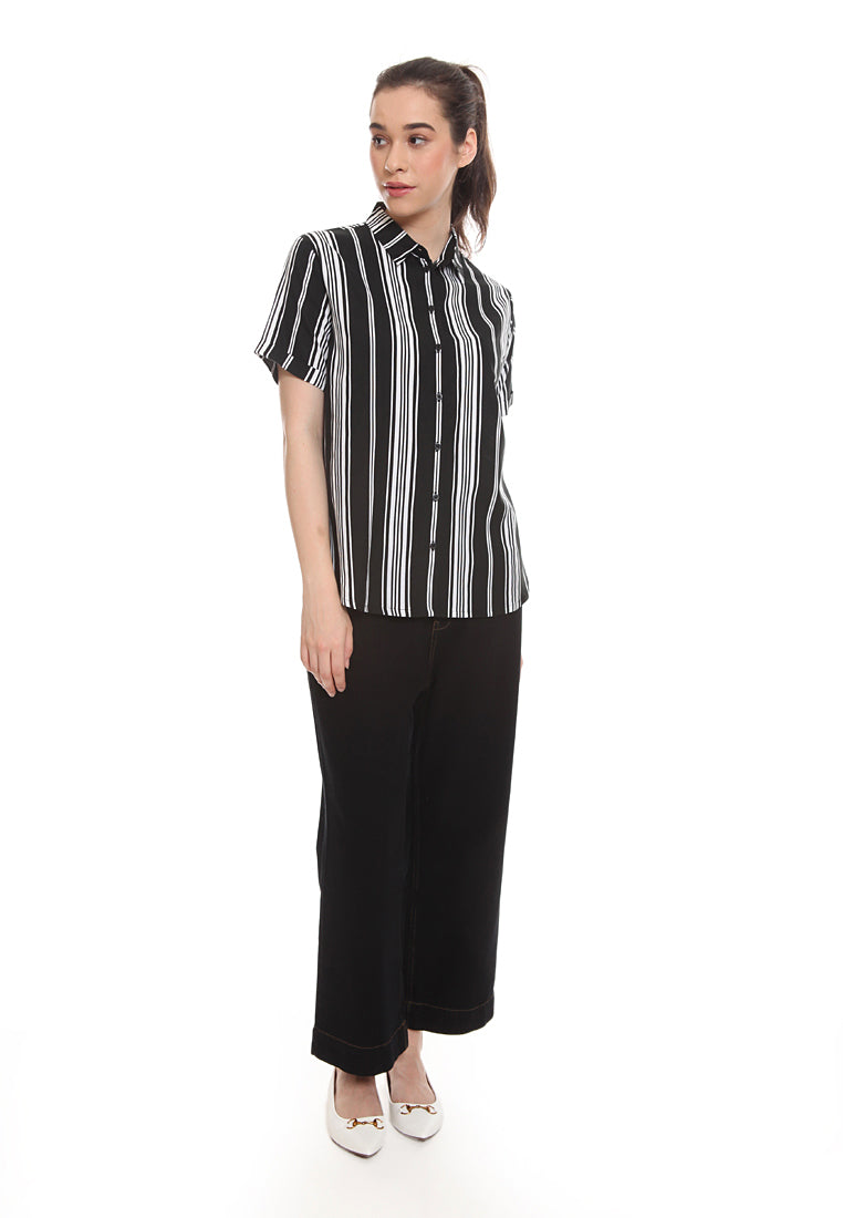 Short Sleeves Blouse
