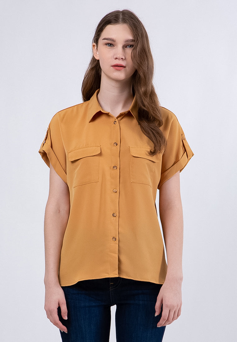Short Sleeves Blouse