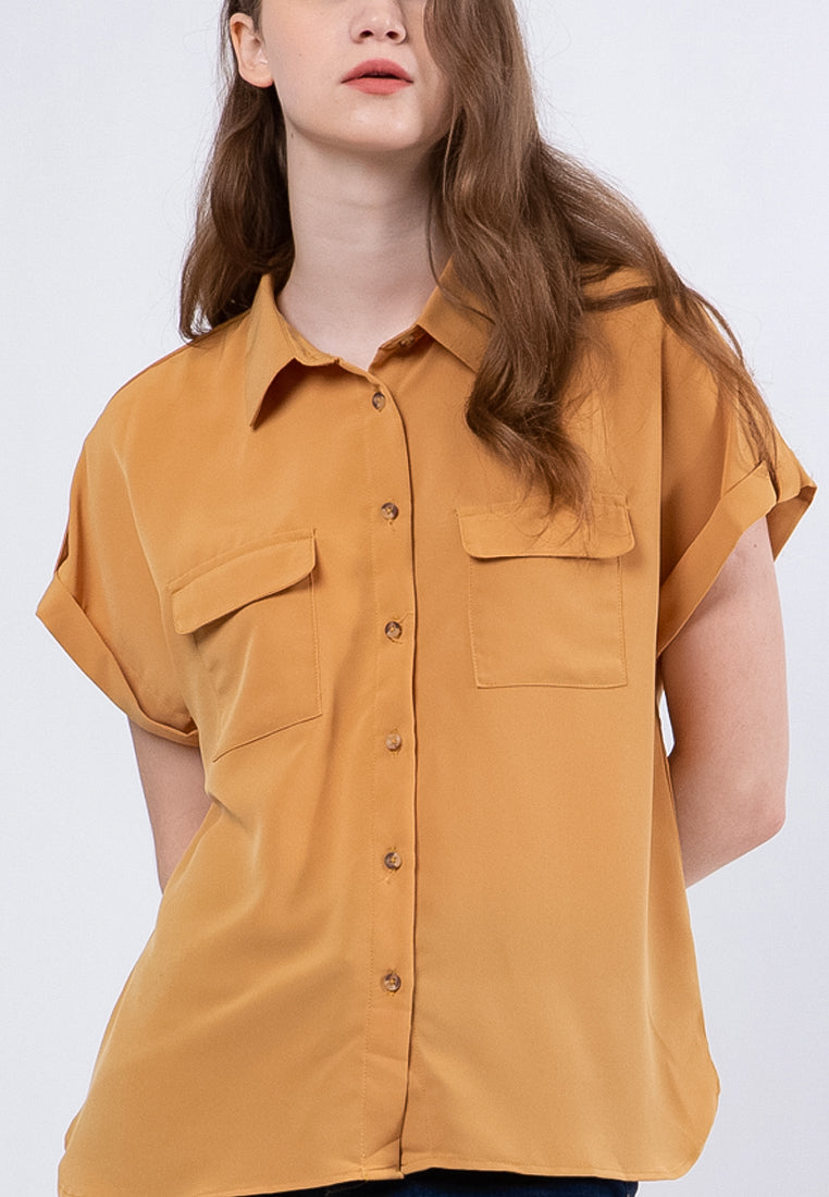 Short Sleeves Blouse