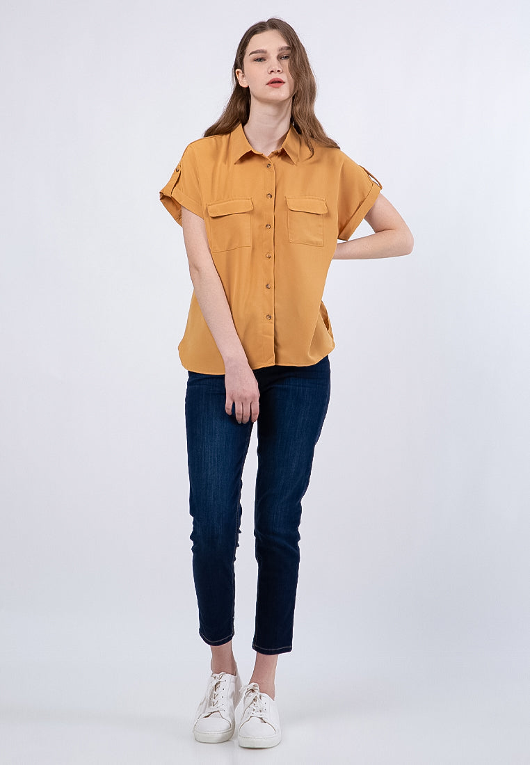 Short Sleeves Blouse