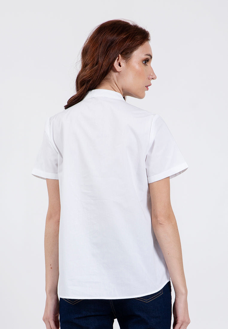 Short sleeves blouse