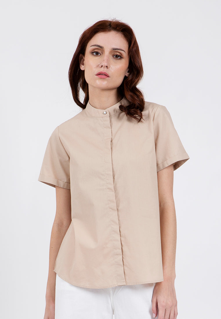 Short sleeves blouse