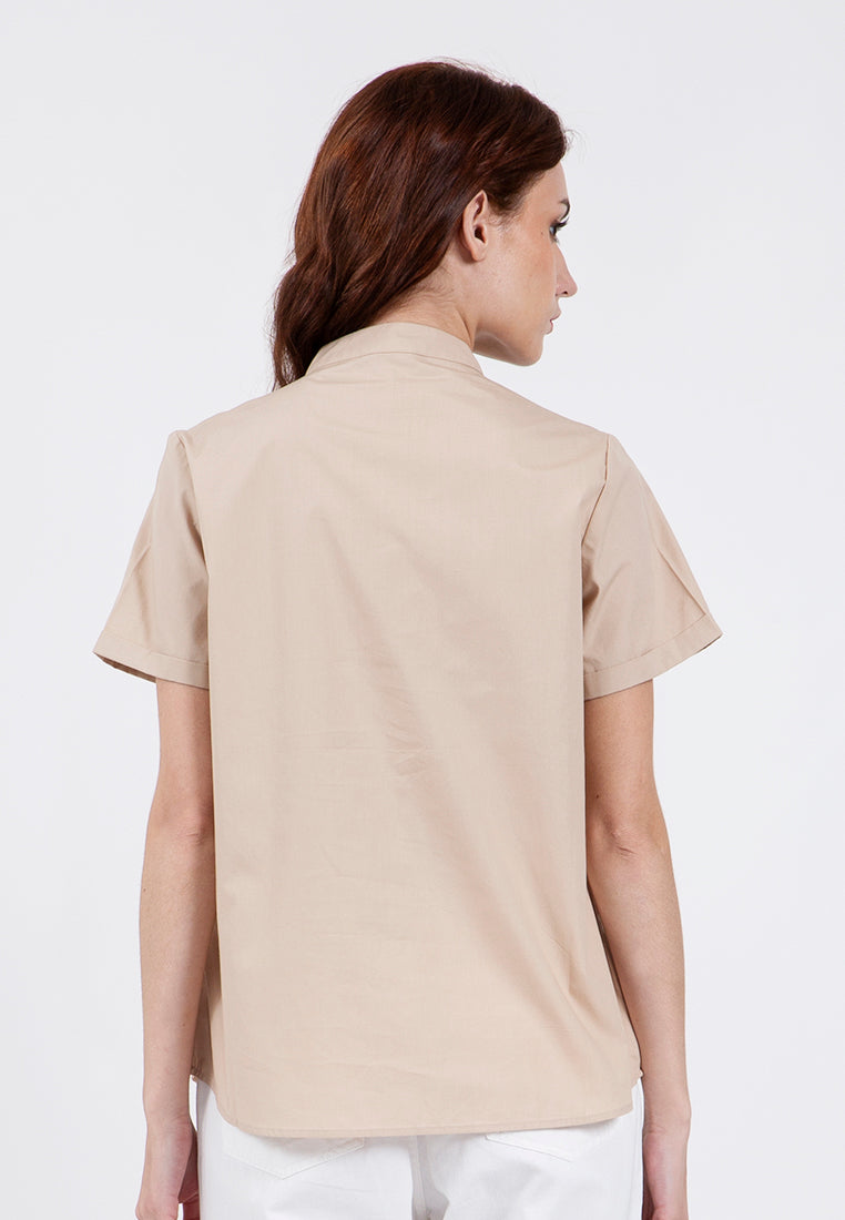Short sleeves blouse
