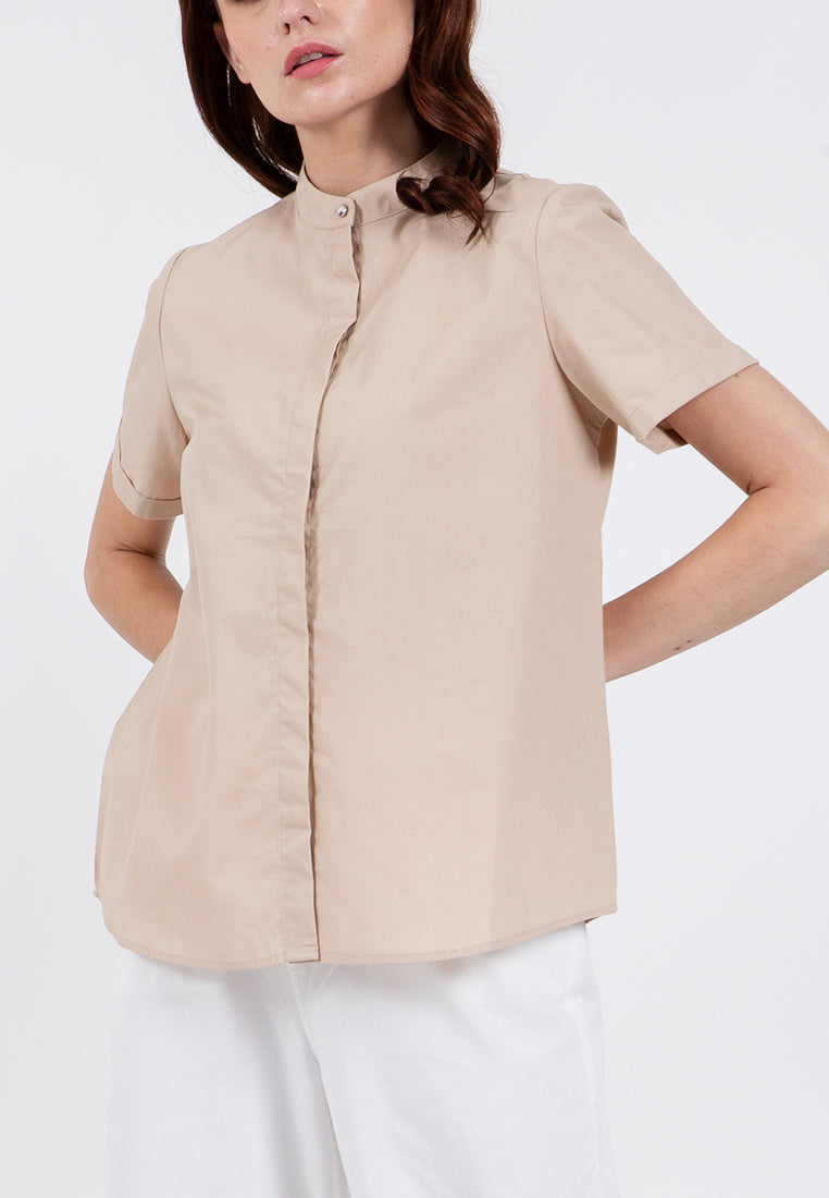 Short sleeves blouse