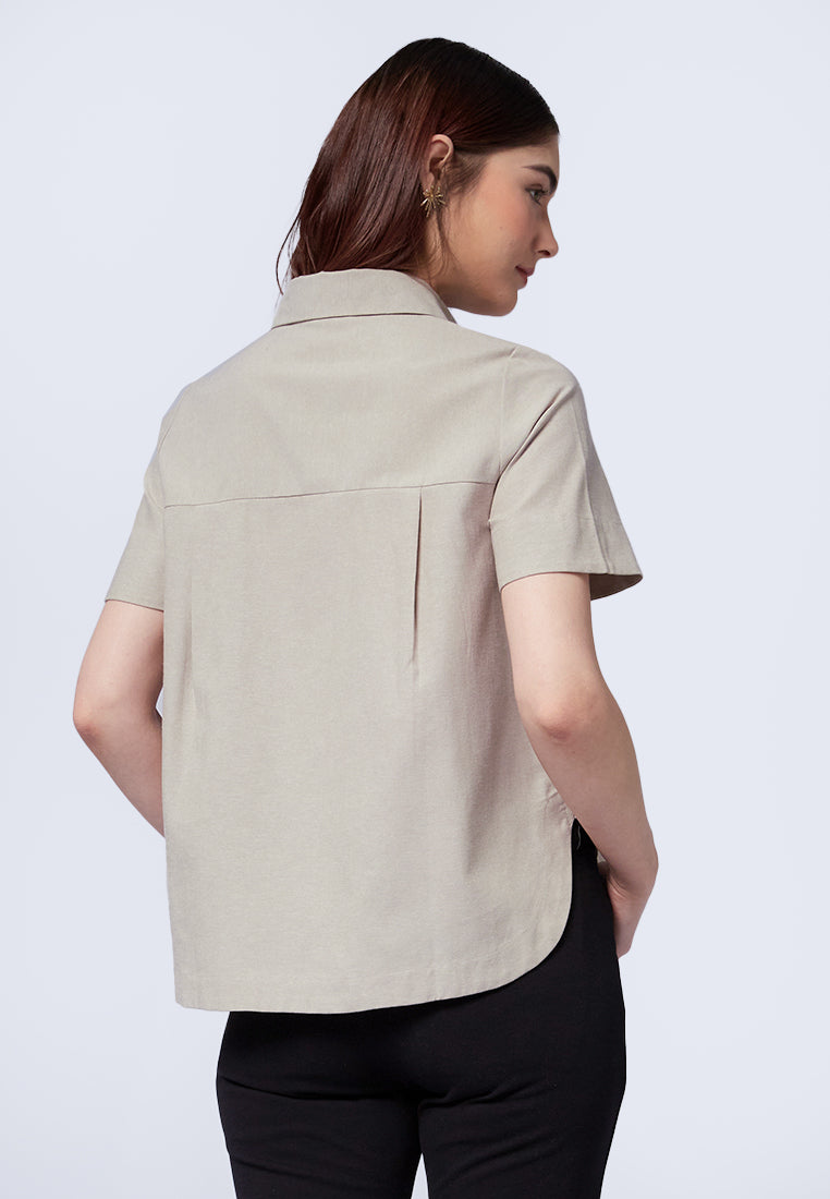 Short Sleeve Oxford Shirt