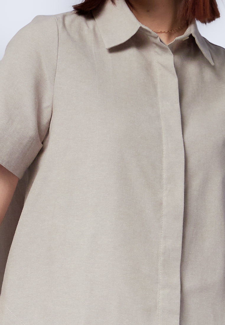 Short Sleeve Oxford Shirt