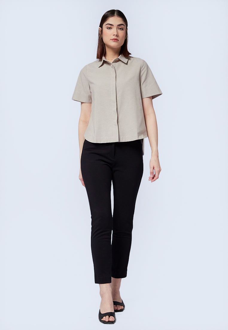 Short Sleeve Oxford Shirt