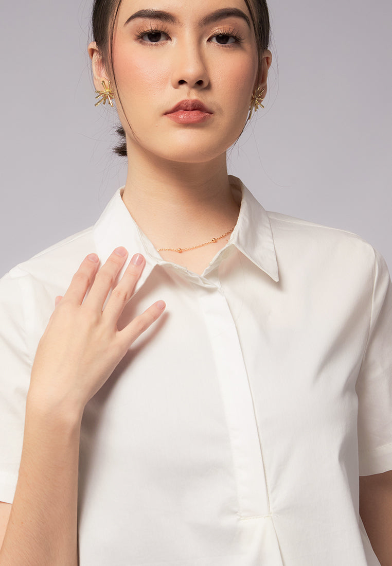 Short Sleeve Plain Shirt