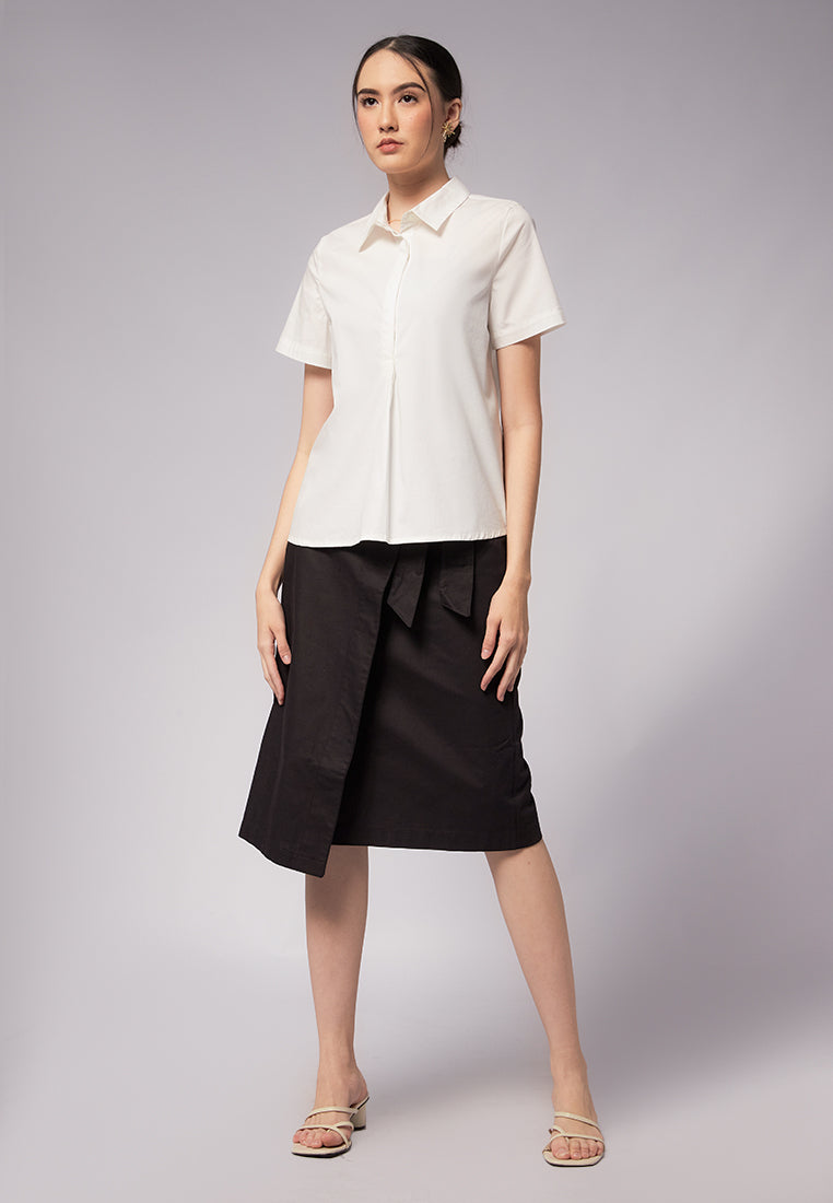 Short Sleeve Plain Shirt