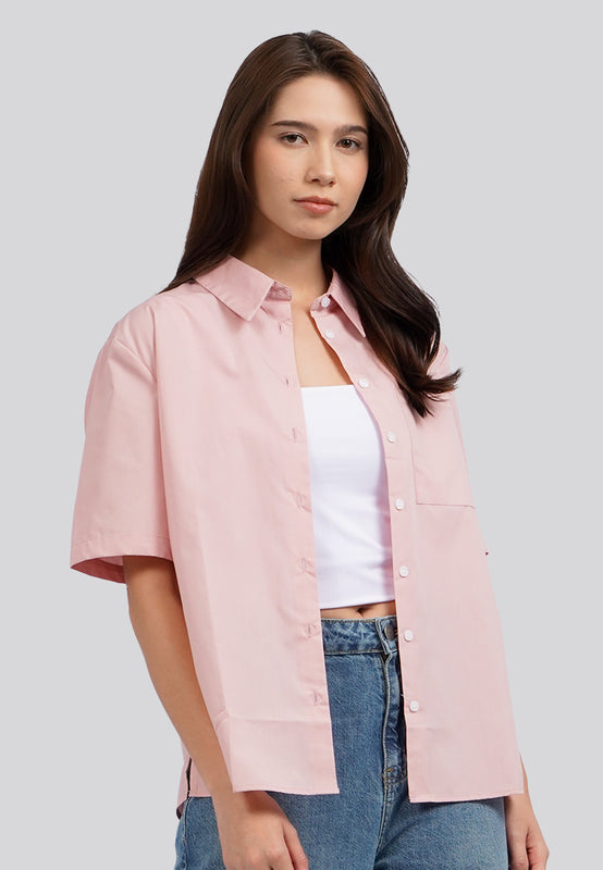 Oversized Short Sleeve Shirt