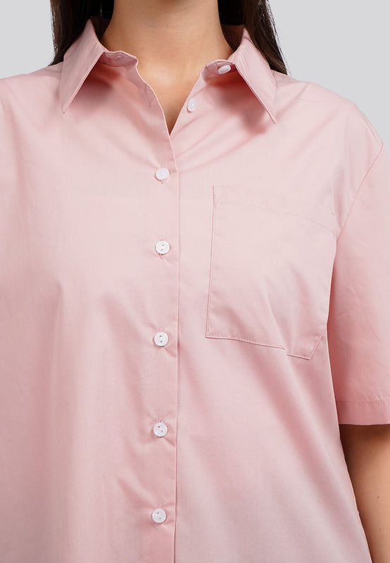 Oversized Short Sleeve Shirt