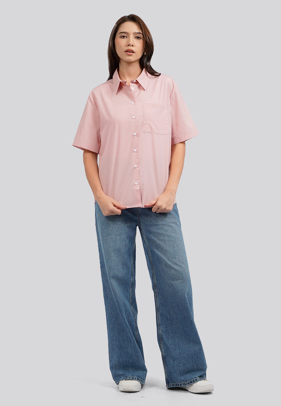 Oversized Short Sleeve Shirt