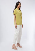 Mandarin Collar Blouse