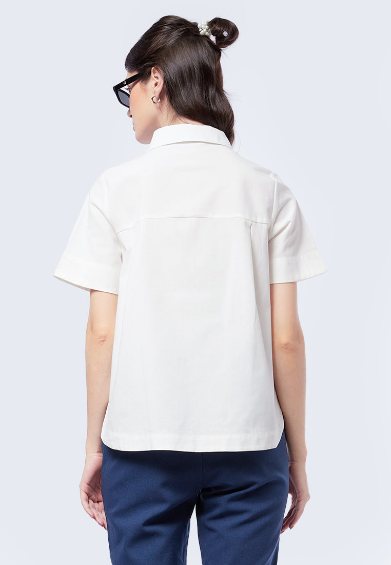 Short Sleeve Oxford Shirt