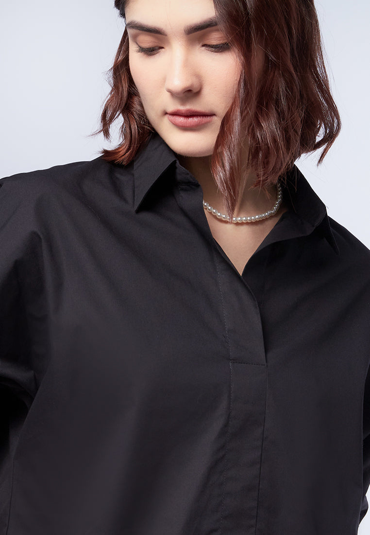 Regular Fit Short Sleeve Blouse