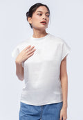 Crew Neck Short Sleeve Blouse