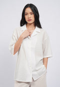 Oversized Boxy Shirt with Lapel