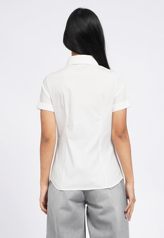 Short Sleeve Fitted Shirt