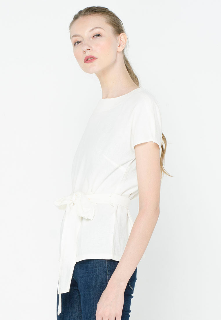 Mix Rayon Short Sleeves Blouse