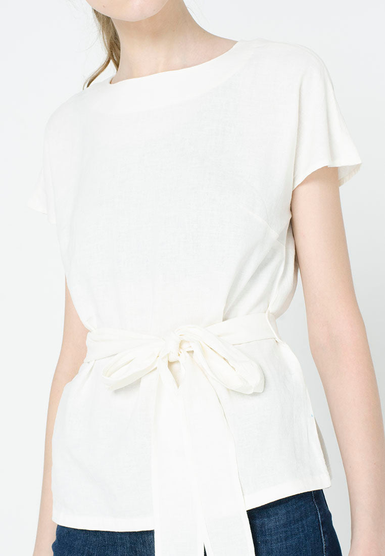 Mix Rayon Short Sleeves Blouse