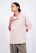 Asymmetric Placket Blouse