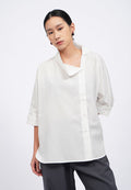 Asymmetric Placket Blouse