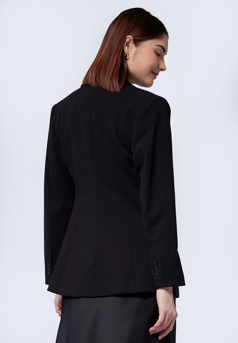 Regular Fit Long Sleeve Blazer