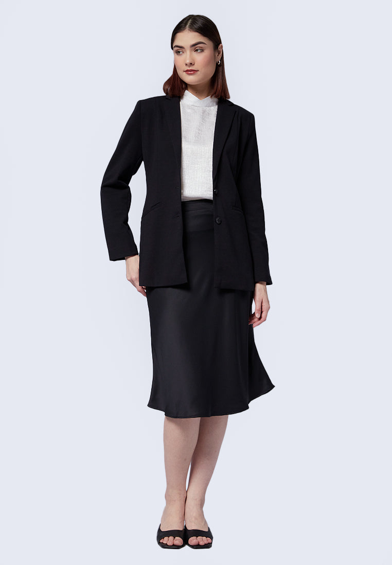 Regular Fit Long Sleeve Blazer