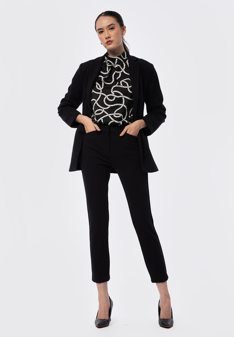 Tailored Long Sleeve Blazer