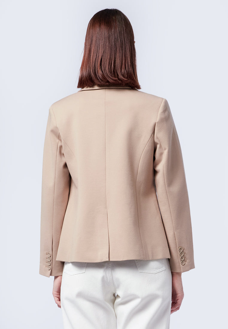 Regular Fit Long Sleeve Blazer