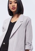 Light Weight Striped Blazer