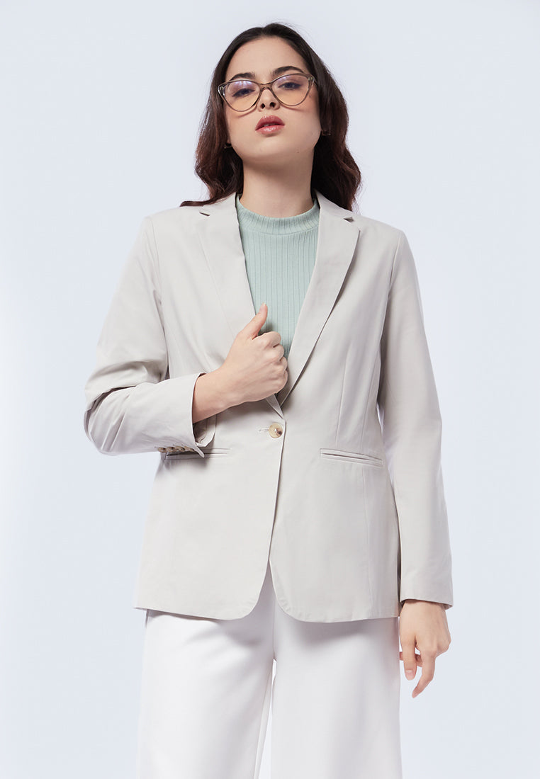 Regular Fit Blazer with Lapel