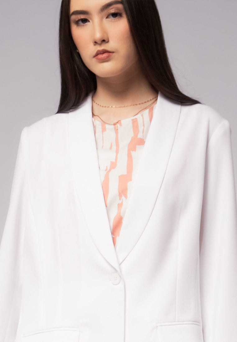 Regular Fit Shawl Lapel Blazer