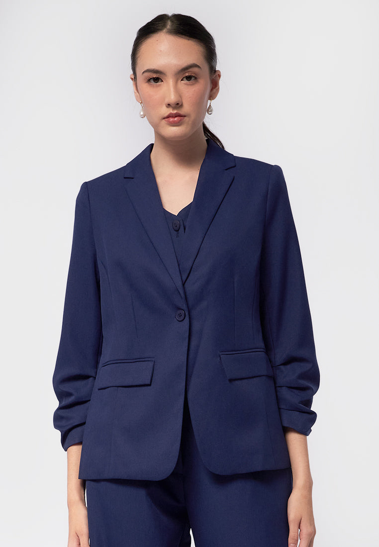 Regular Fit Long Sleeve Blazer