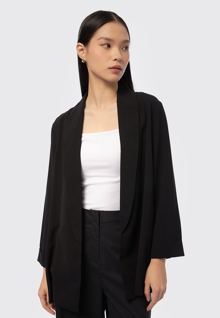 Long Sleeve Open Blazer