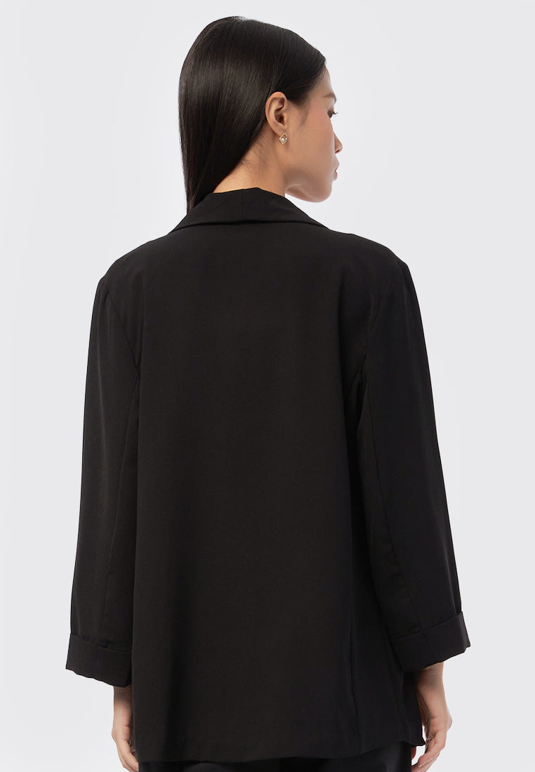 Long Sleeve Open Blazer
