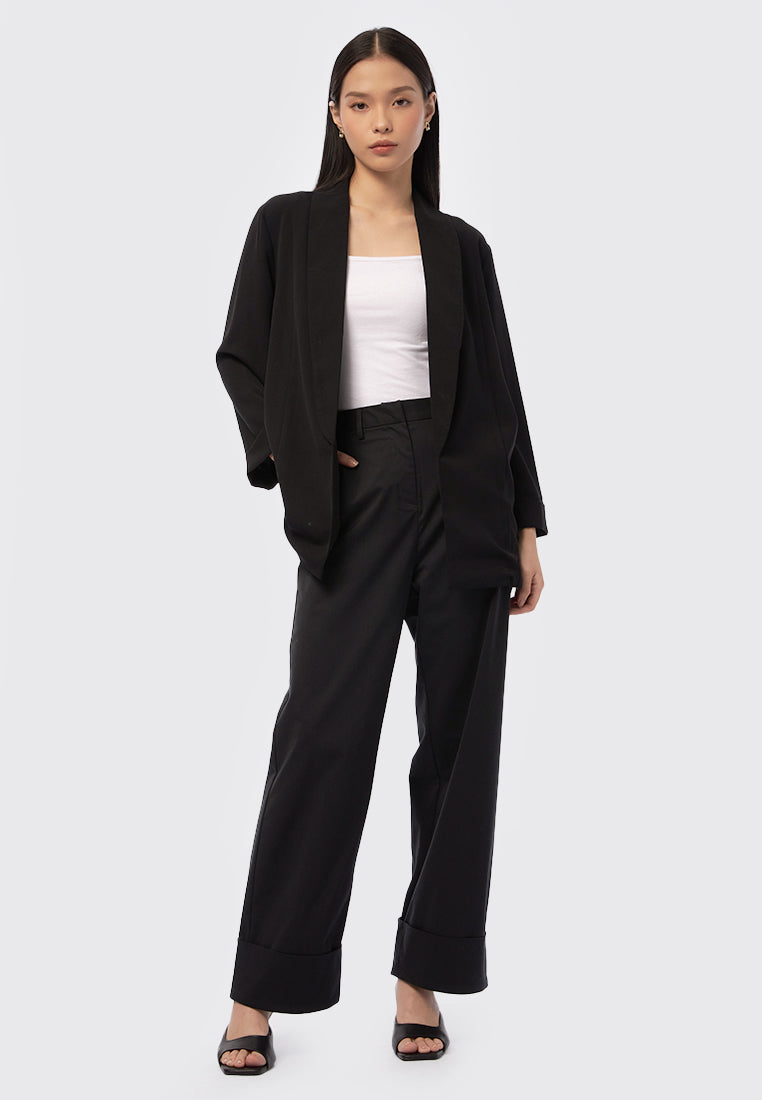 Long Sleeve Open Blazer