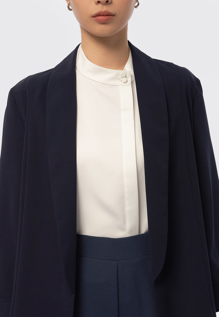 Long Sleeve Open Blazer
