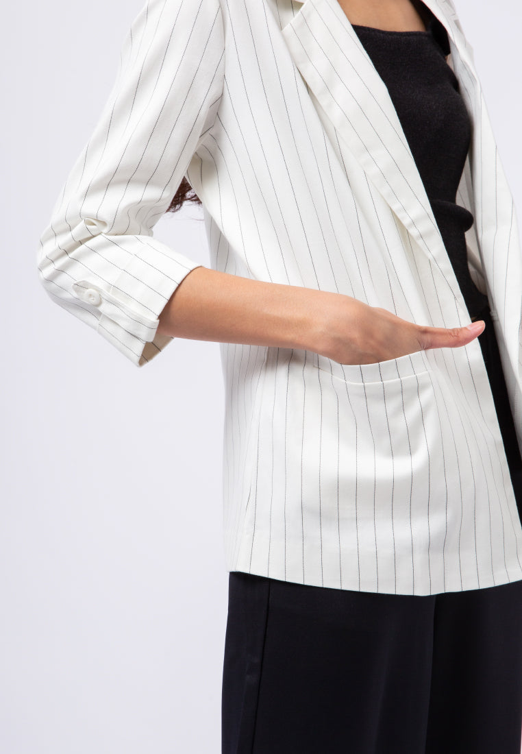 Regular Fit Printed Blazer