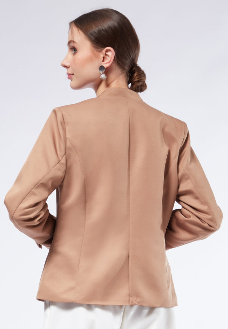 Single Breasted Fitted Blazer