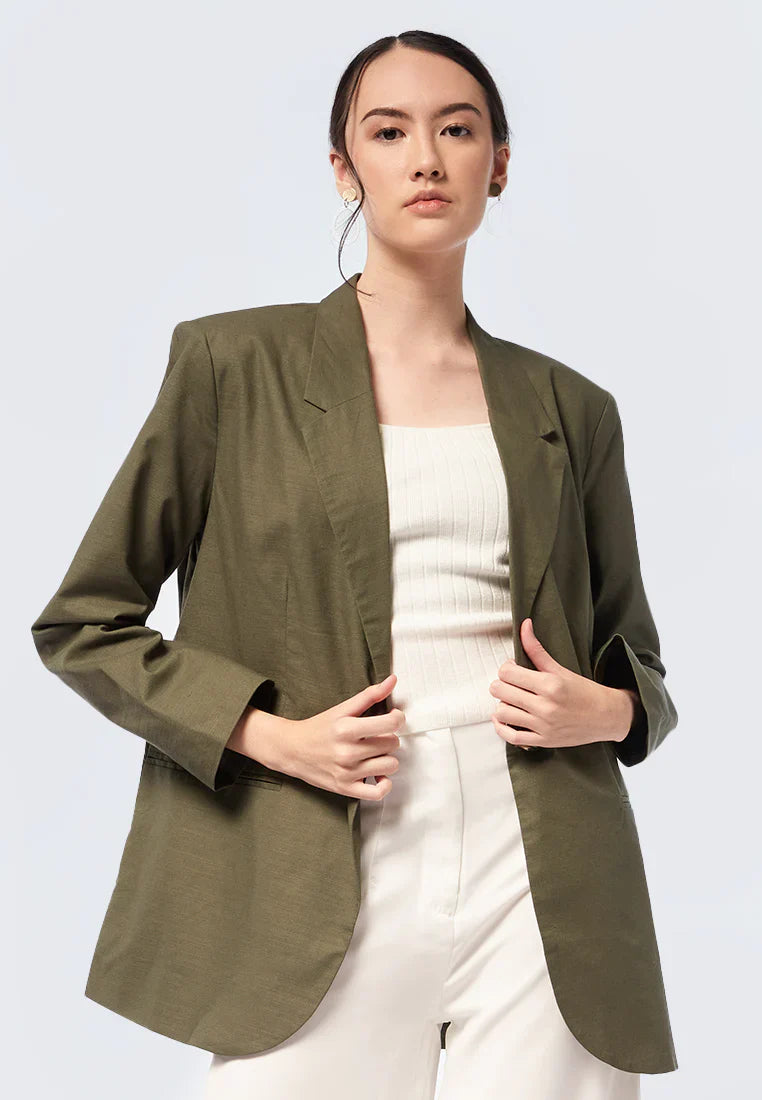 Oversized Long Sleeve Blazer