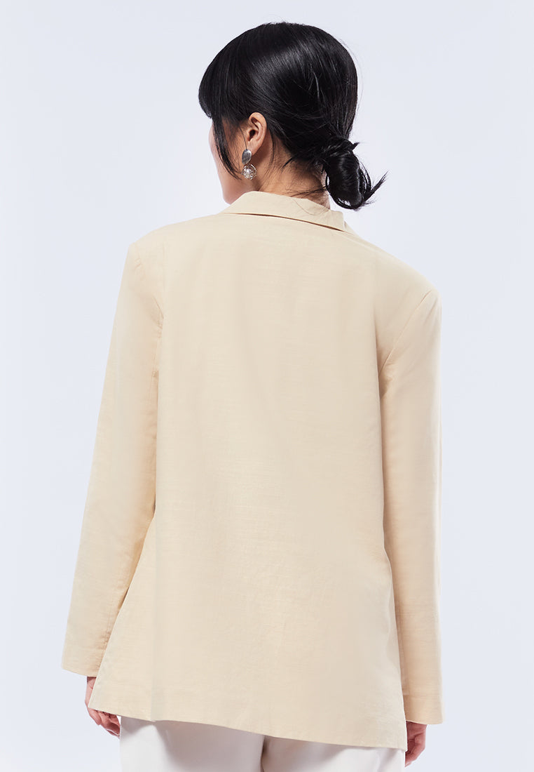 Long Sleeve Oversized Blazer