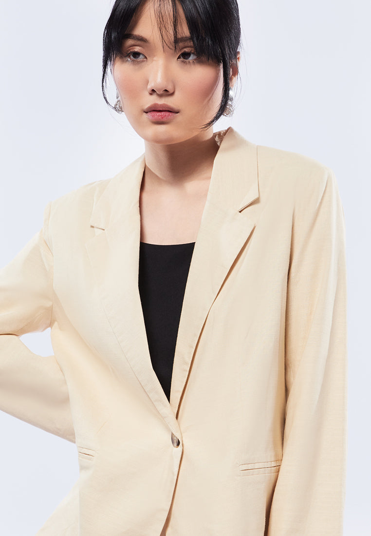 Long Sleeve Oversized Blazer
