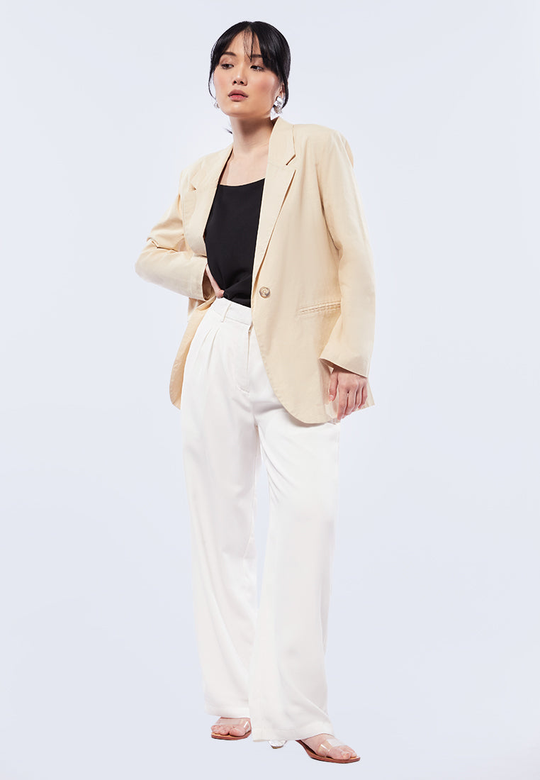 Long Sleeve Oversized Blazer