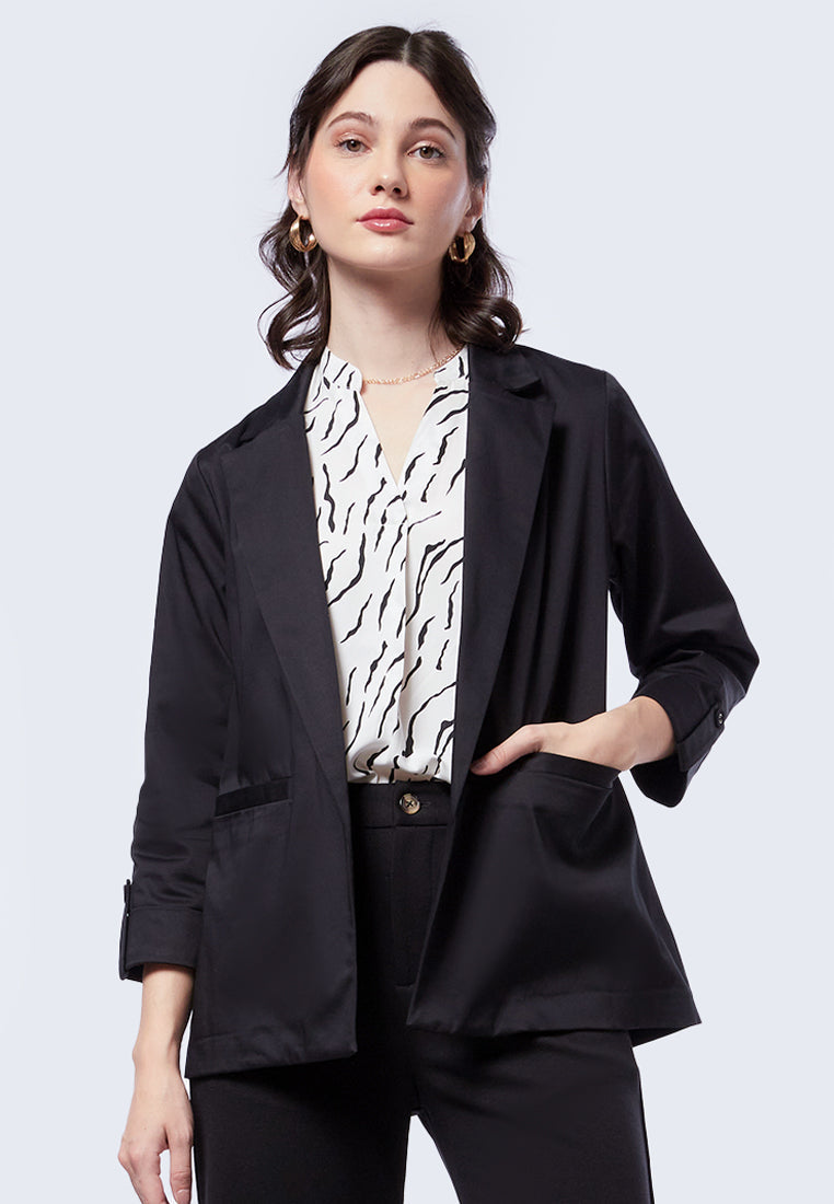 Regular Fit Blazer with Lapel