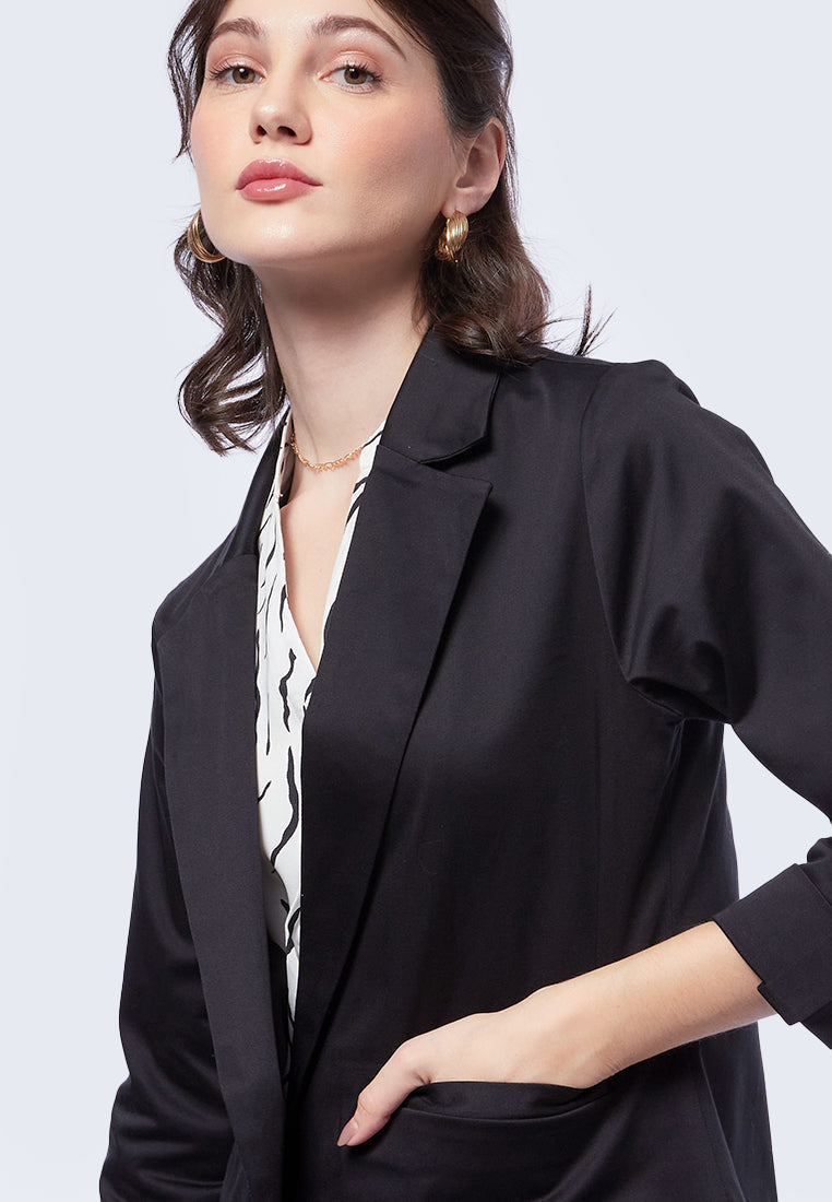 Regular Fit Blazer with Lapel
