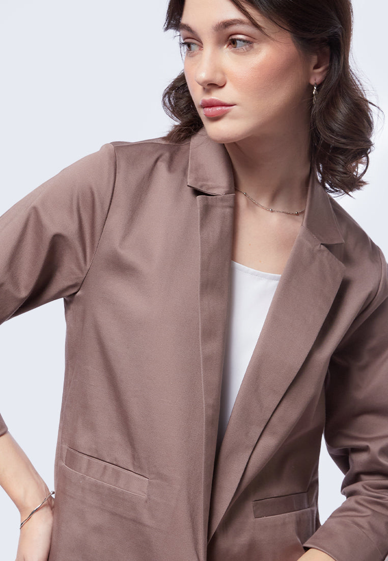 Regular Fit Blazer with Lapel