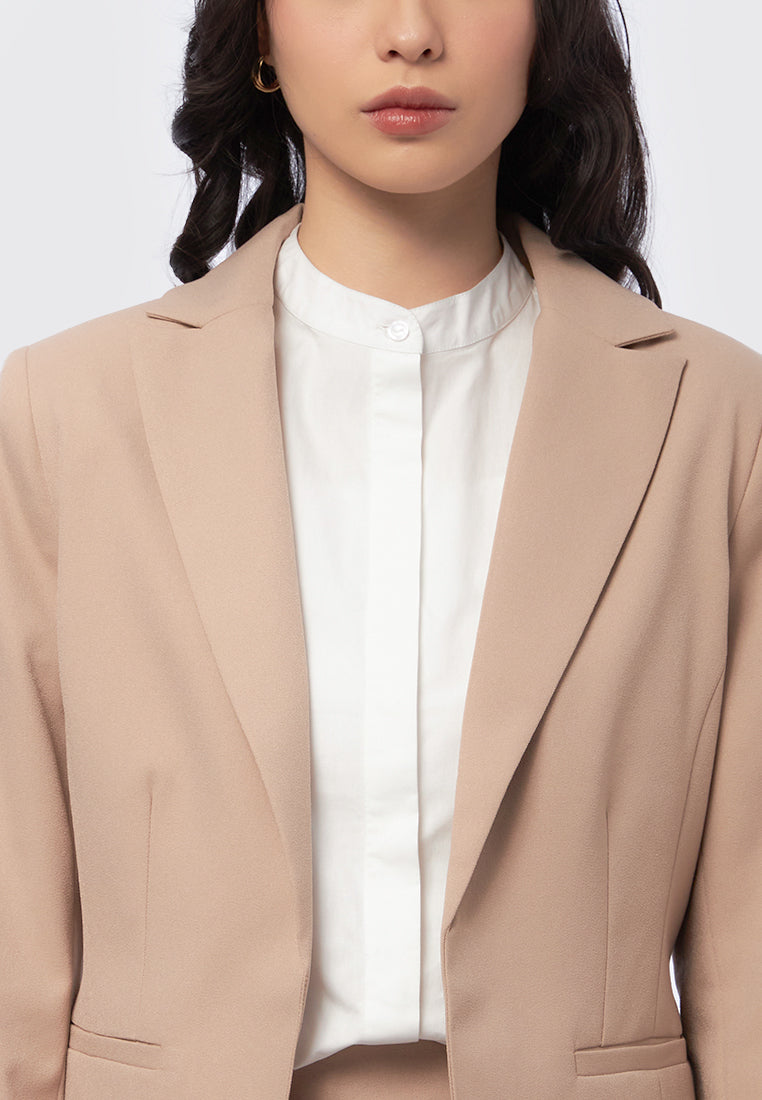 Tailored Long Sleeve Blazer