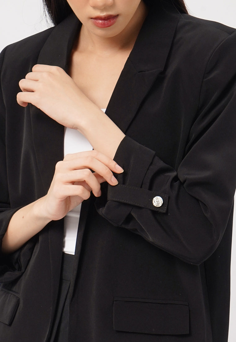 Rolled up Sleeve Blazer